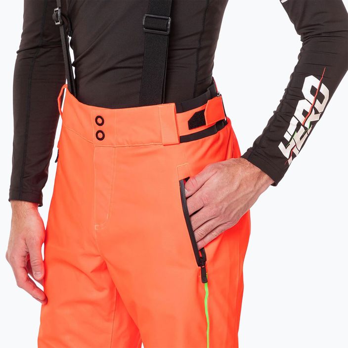 Men's Rossignol Hero Ski Pants neon red 7
