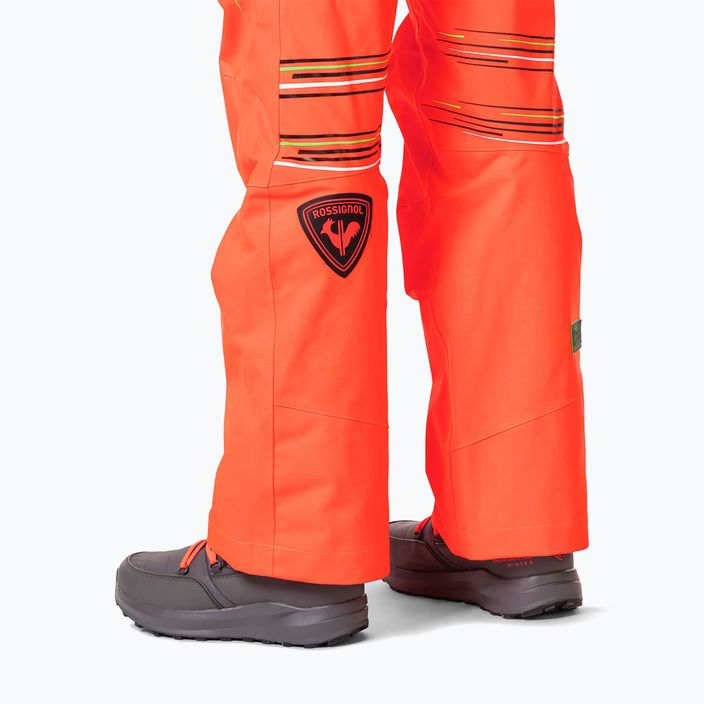 Men's Rossignol Hero Ski Pants neon red 8