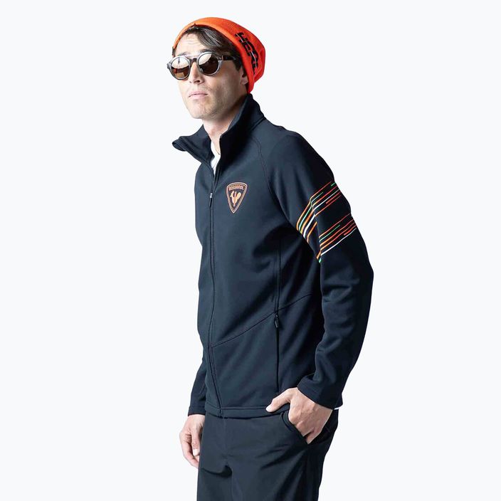 Men's Rossignol Classique Hero Clim ski sweatshirt black 3