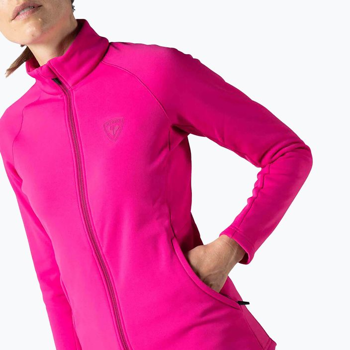 Women's Rossignol Classique Clim ski sweatshirt orchid pink 6