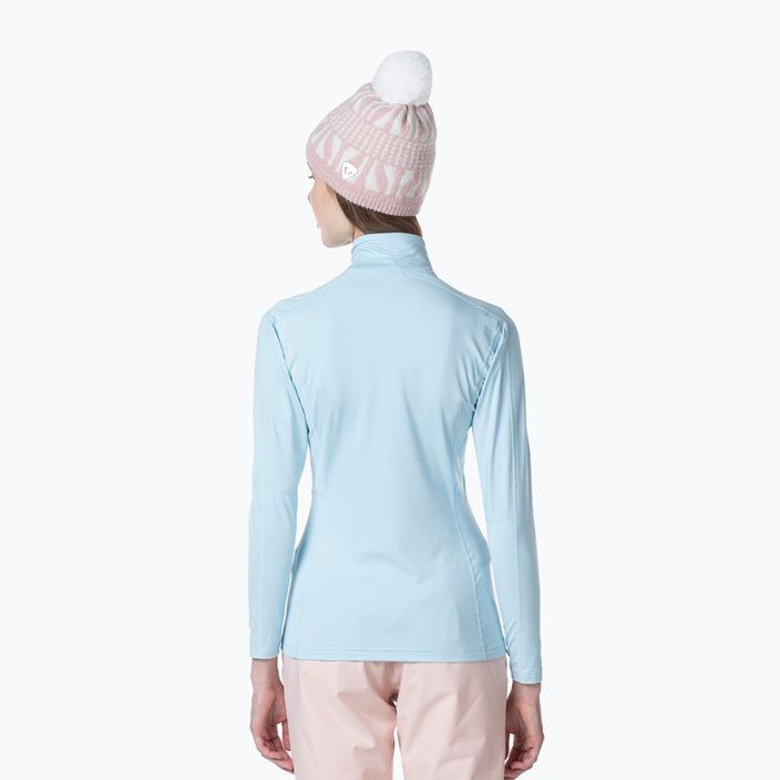Women's Rossignol Classique 1/2 Zip glacier thermal sweatshirt 3