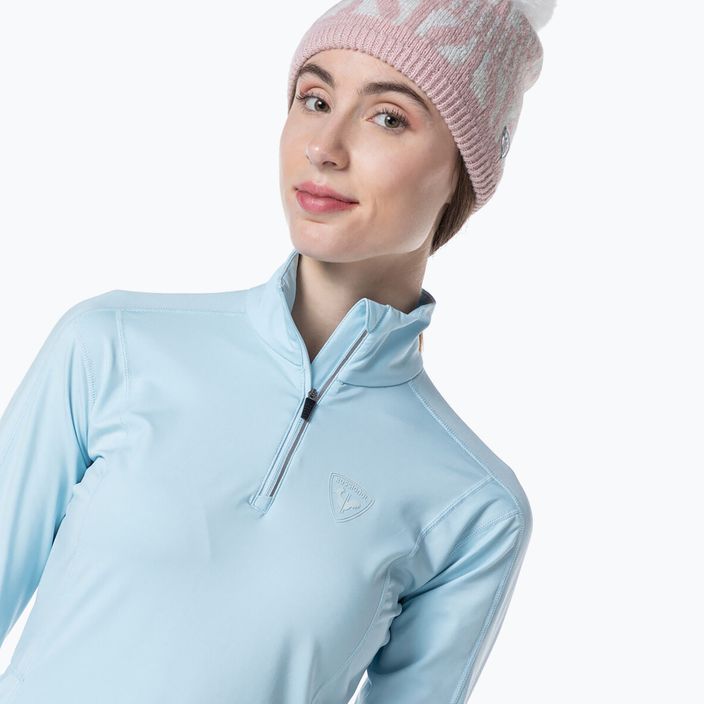 Women's Rossignol Classique 1/2 Zip glacier thermal sweatshirt 5