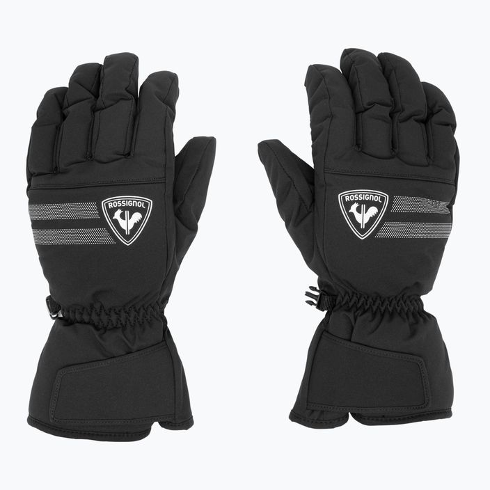 Rossignol men's ski gloves Perf black 3