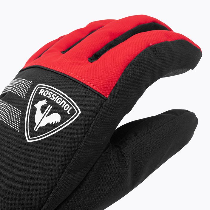 Rossignol men's ski gloves Perf sports red 4