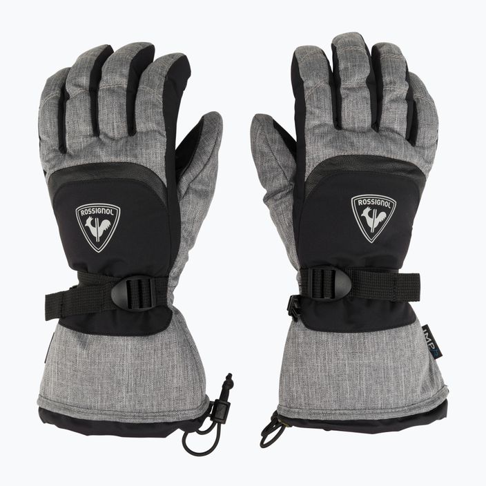 Rossignol Type Impr G heather grey men's ski glove 3