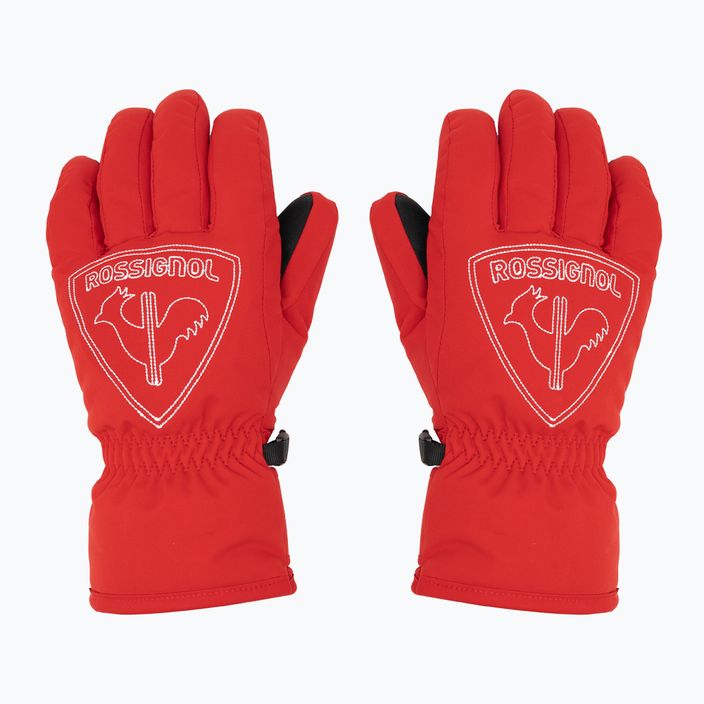 Rossignol Jr Rooster G sports red children's ski gloves 3