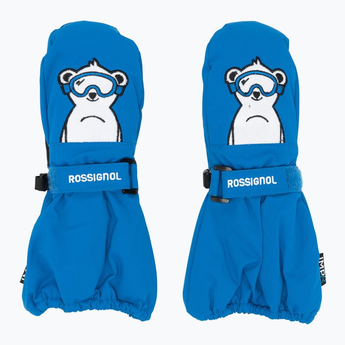 Rossignol Baby Impr M lazuli blue children's winter gloves 3