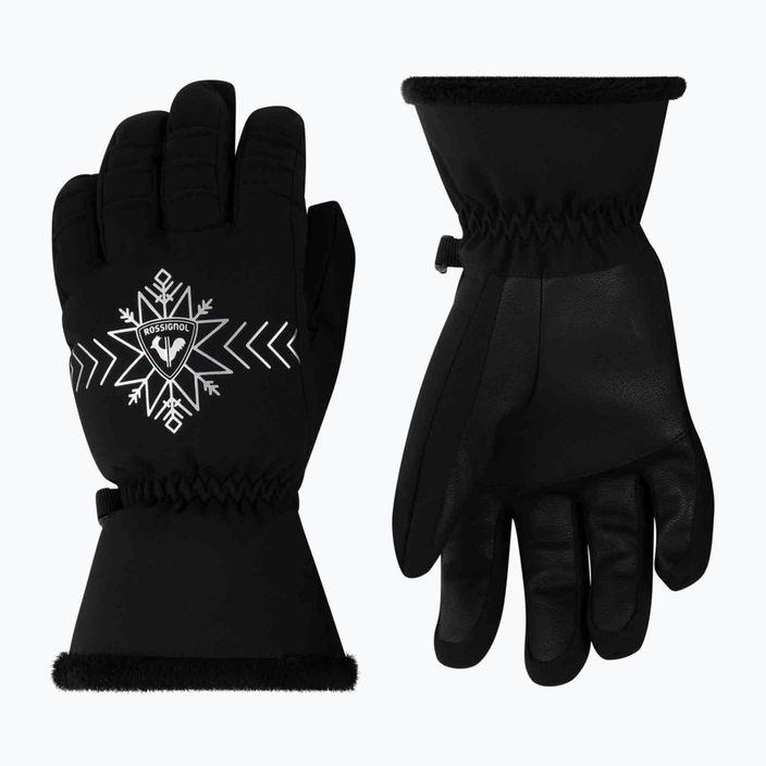 Women's ski glove Rossignol Perfy G black 5