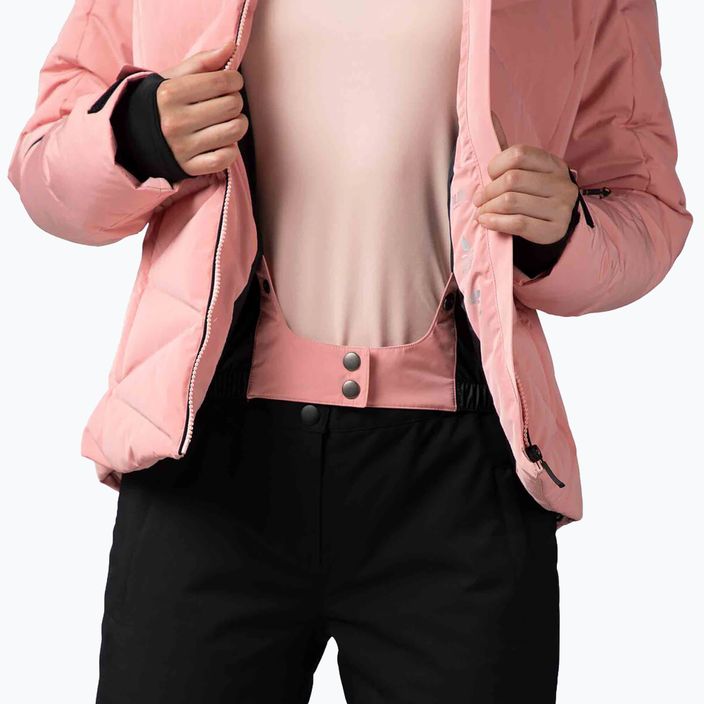 Women's ski jacket Rossignol Staci pastel pink 14