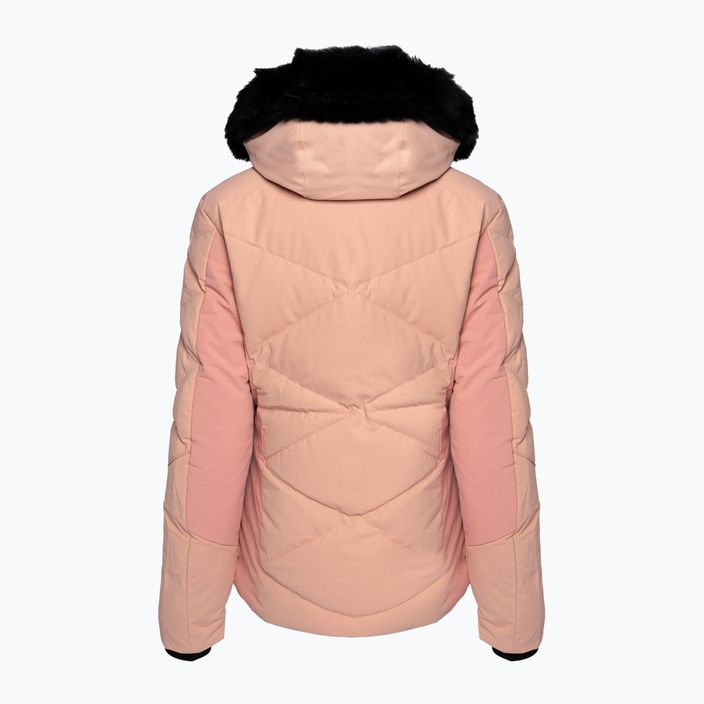 Women's ski jacket Rossignol Staci pastel pink 17