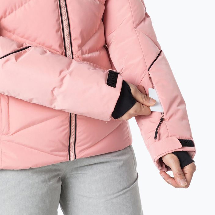 Rossignol Staci women's ski jacket cooper pink 7