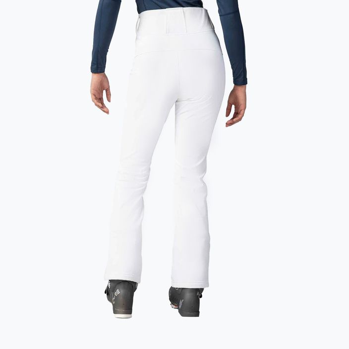Women's Rossignol Ski Softshell trousers white 2