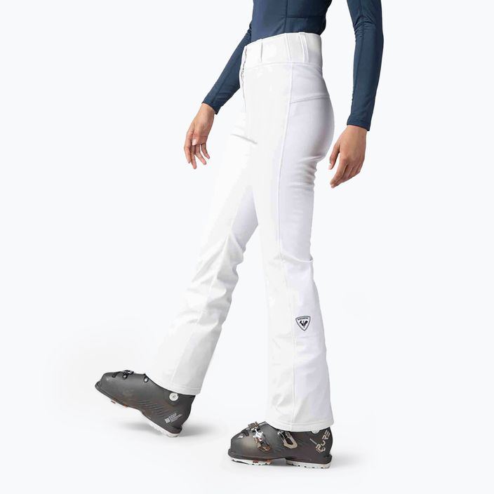 Women's Rossignol Ski Softshell trousers white 3
