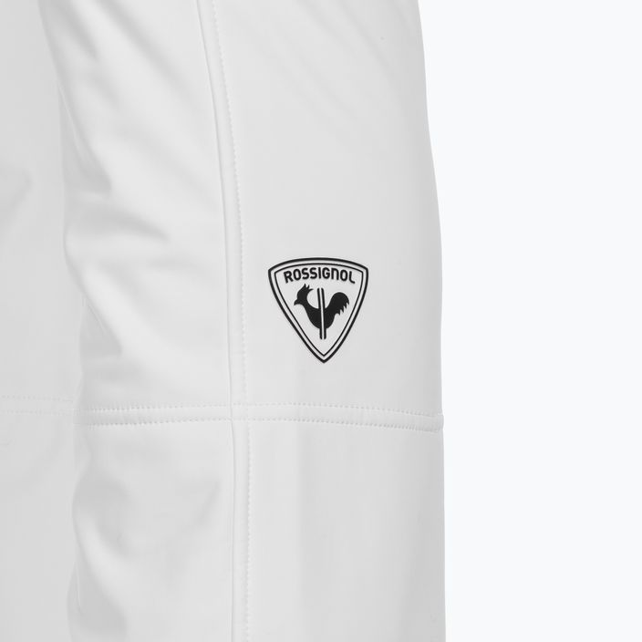Women's Rossignol Ski Softshell trousers white 9