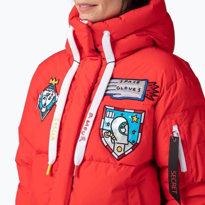 Women's ski jacket Rossignol Modul Down Bomber red 5