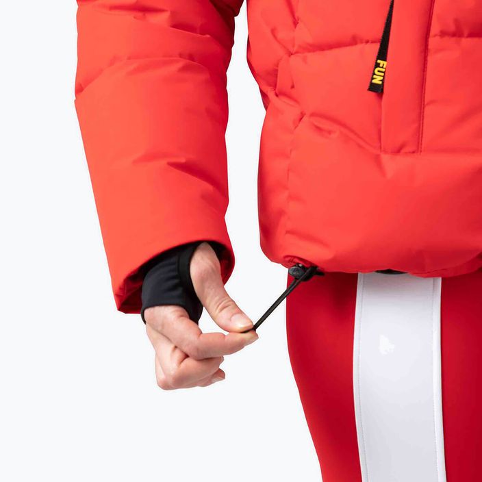 Women's ski jacket Rossignol Modul Down Bomber red 10