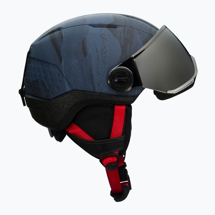Rossignol Children's Ski Helmet Whoopee Visor Impacts dark blue 8
