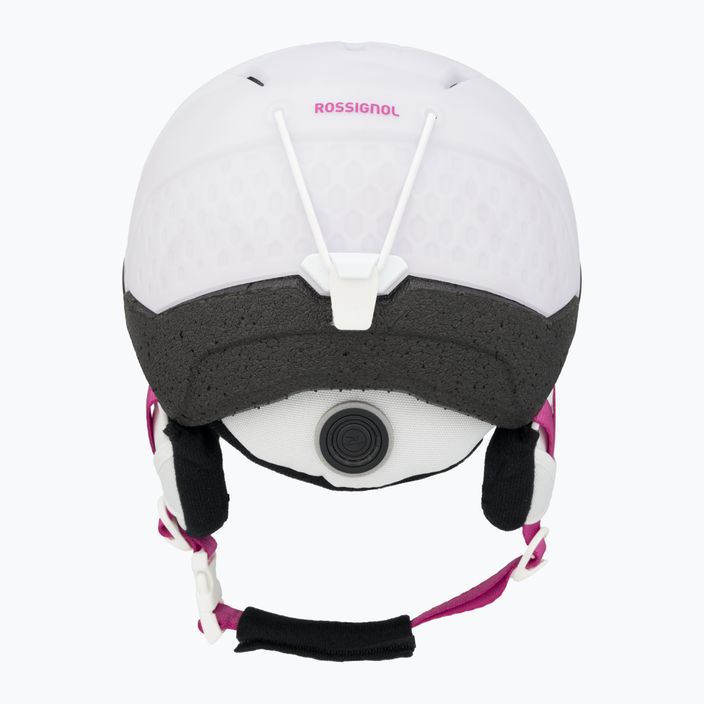 Rossignol Children's Ski Helmet Whoopee Visor Impacts white 3