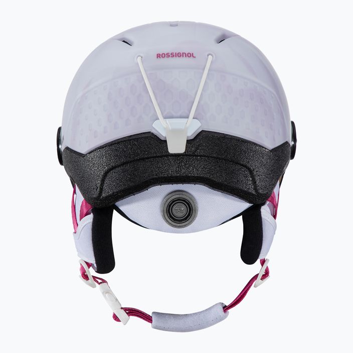 Rossignol Children's Ski Helmet Whoopee Visor Impacts white 10