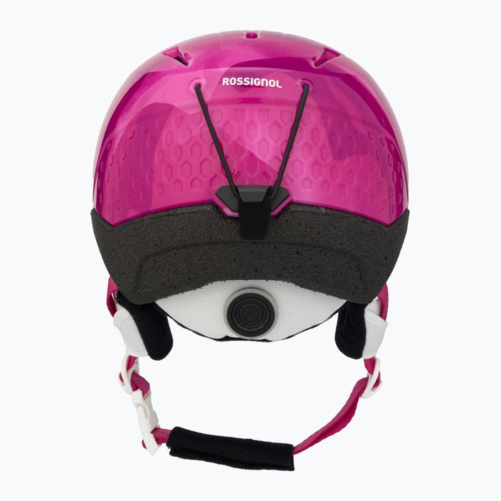 Rossignol children's ski helmet Whoopee Impacts pink 3