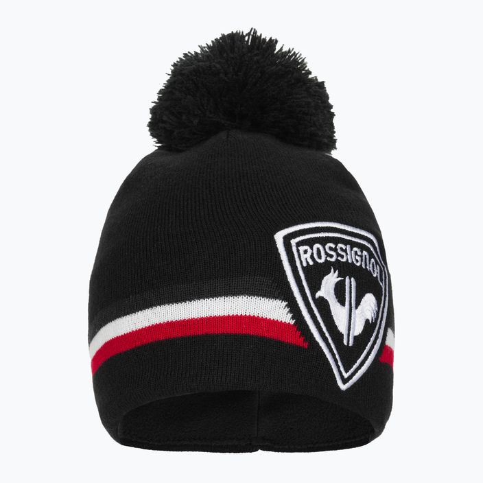 Rossignol Rooster Pompon black men's winter beanie 2