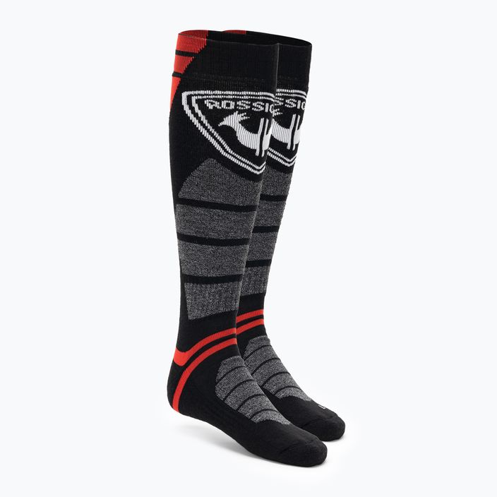 Men's Rossignol L3 Premium Wool sports red ski socks