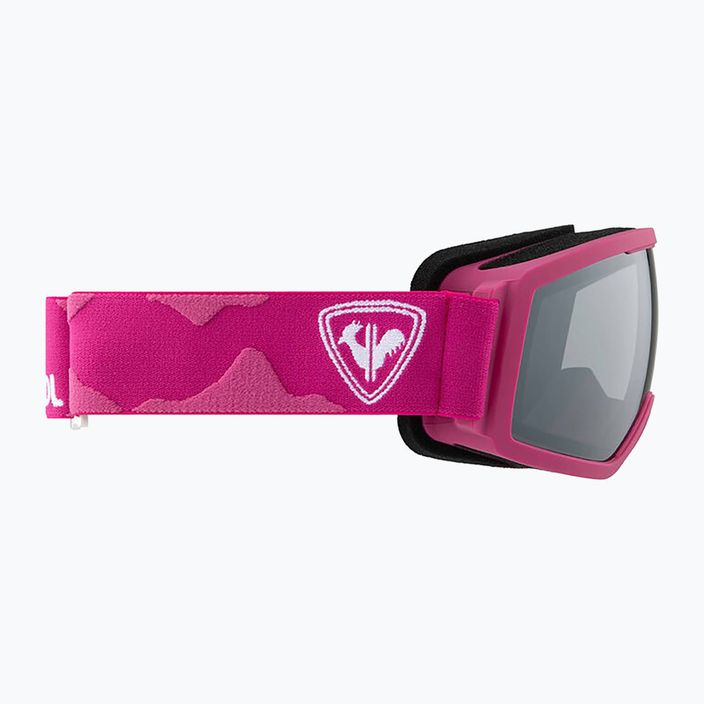 Rossignol Toric pink/smoke silver children's ski goggles 2