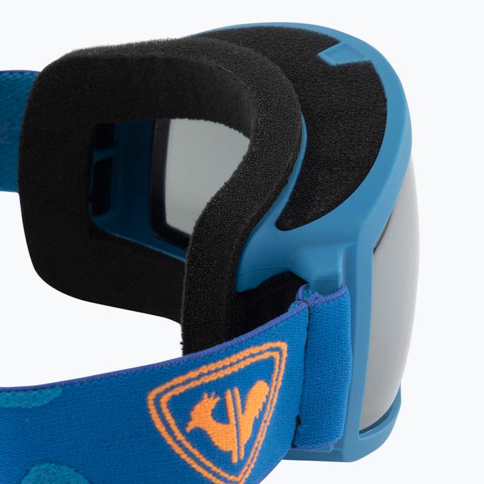 Rossignol Toric blue.smoke silver children's ski goggles 3