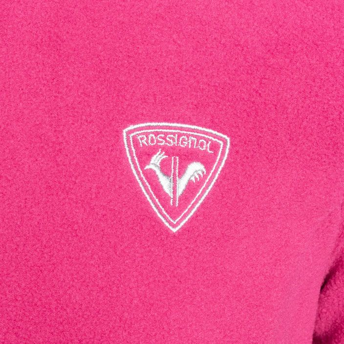 Rossignol Girl Fleece orchid pink children's ski sweatshirt 8