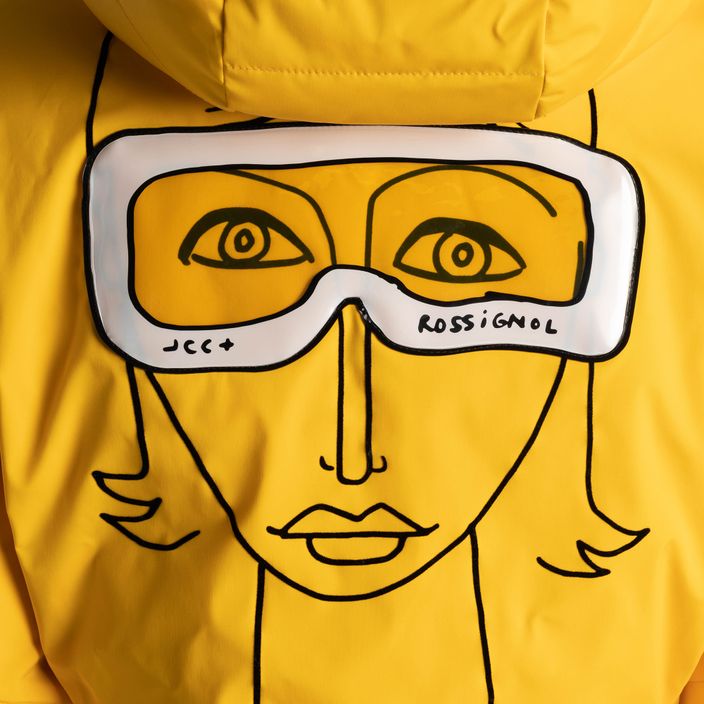 Women's ski jacket Rossignol Stellar Down yellow 20