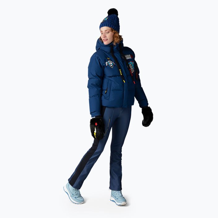 Women's ski jacket Rossignol Modul Down Bomber cosmic blue 2