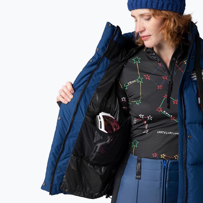 Women's ski jacket Rossignol Modul Down Bomber cosmic blue 11