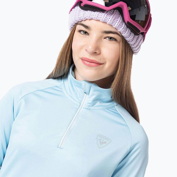 Rossignol Girl Warm Stretch glacier children's ski sweatshirt 5