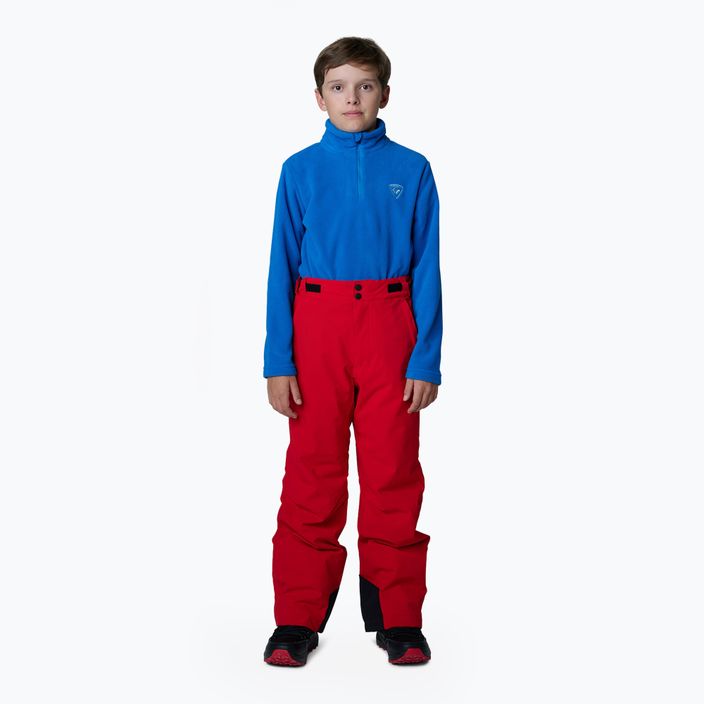 Rossignol Boy Ski sports red children's ski trousers 2