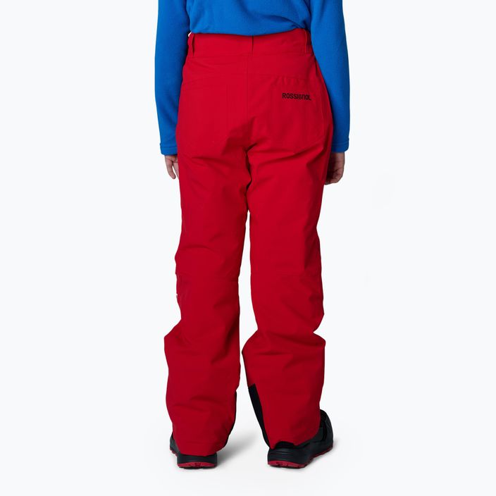 Rossignol Boy Ski sports red children's ski trousers 3