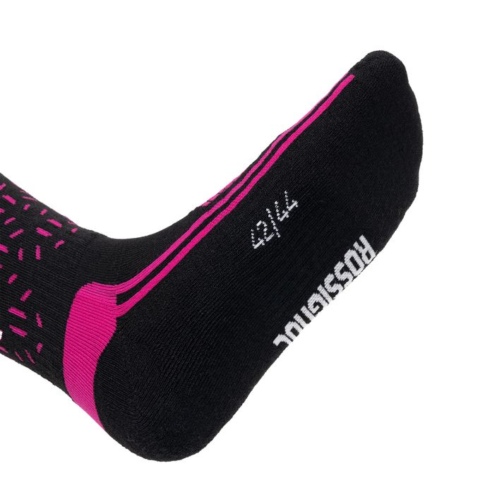Men's Rossignol L3 Wool & Silk orchid pink ski socks 4