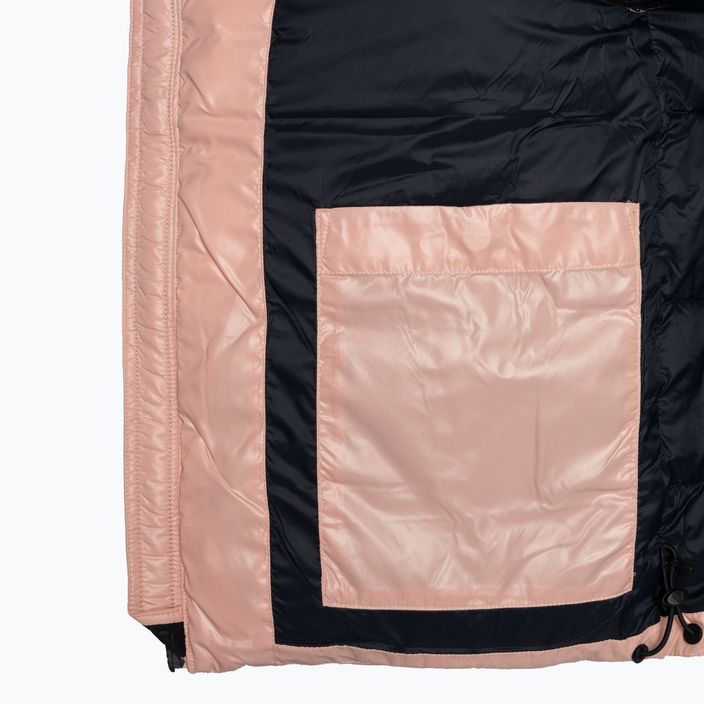 Women's Rossignol Shiny Bomber down jacket pastel pink 12