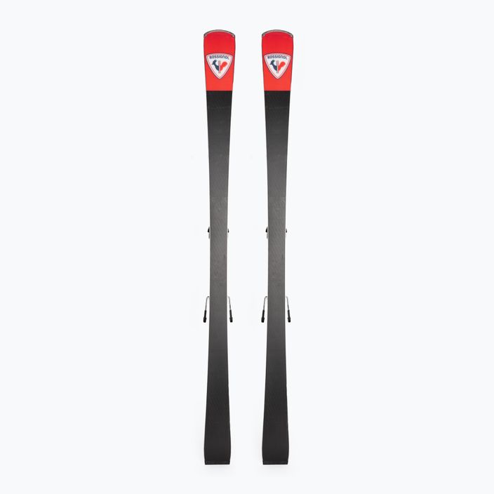 Rossignol Hero Elite ST TI K downhill ski + SPX14 bindings black/red 3