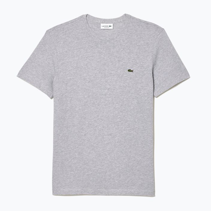 Lacoste men's t-shirt TH2038 silver chine 4