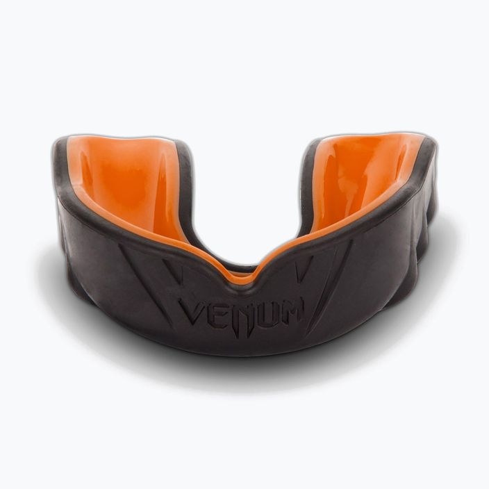 Venum Challenger single jaw protector black and orange 02573 3