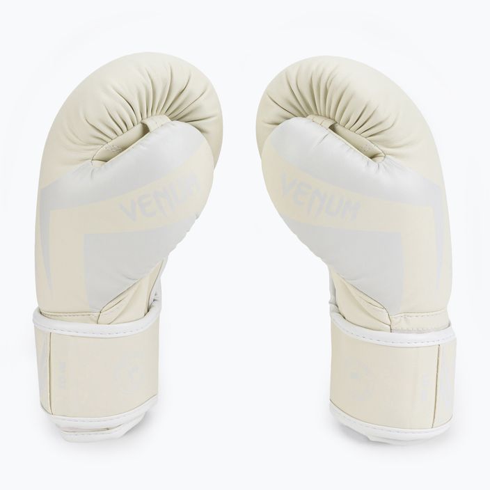 Venum Elite white boxing gloves 0984 4
