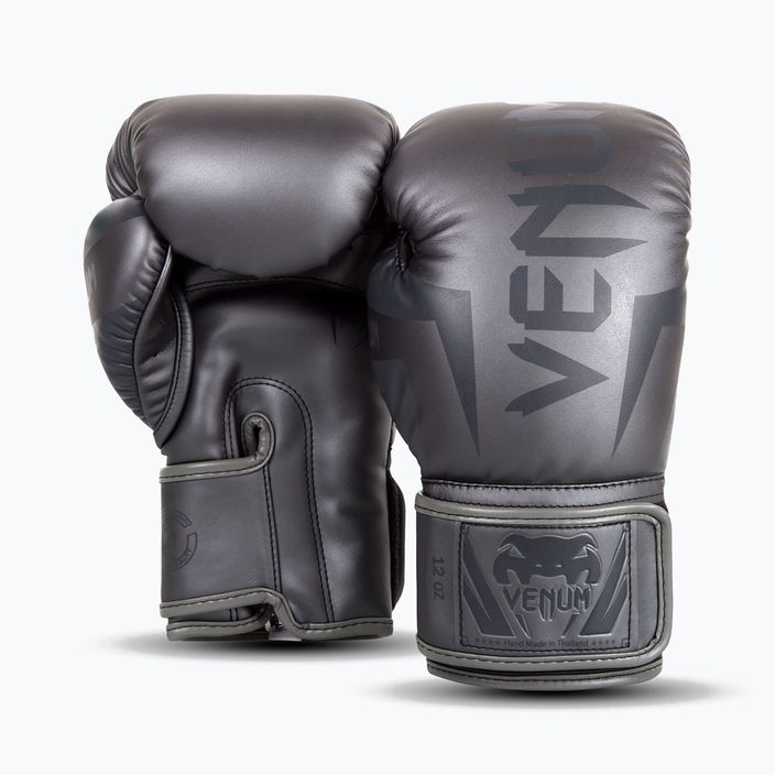 Venum Elite grey men's boxing gloves VENUM-0984 8