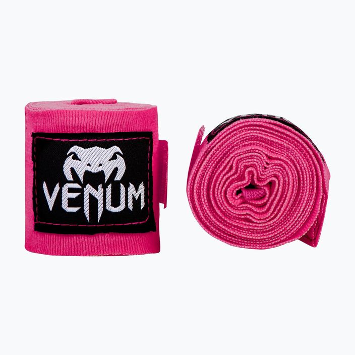 Venum Kontact pink boxing bandages 0430 4