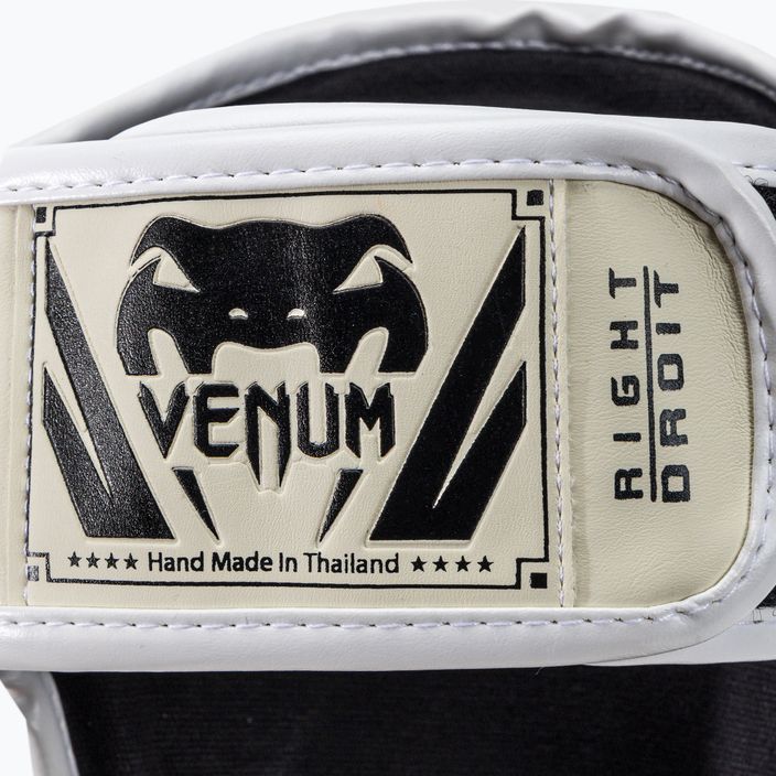 Venum Elite Standup Shinguards tibia protectors black and white VENUM-1394 3