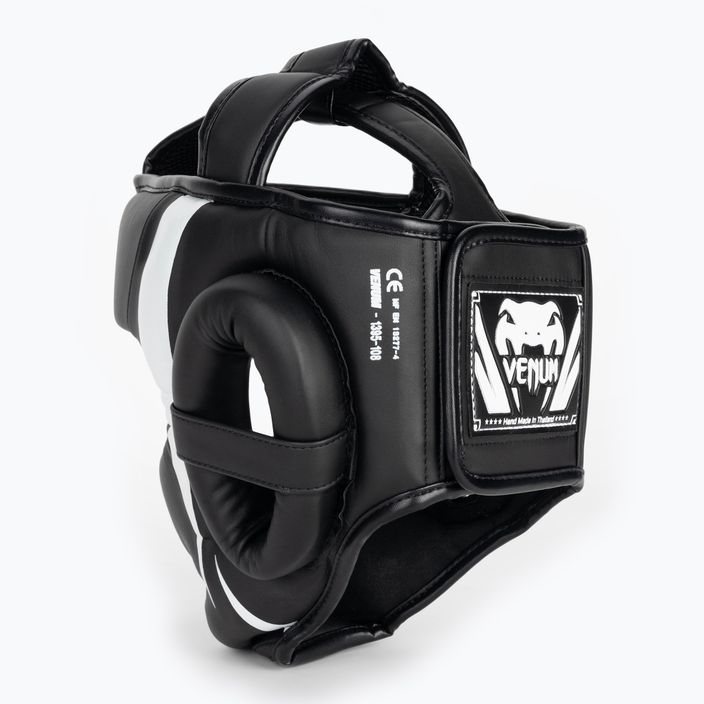 Venum Elite boxing helmet black/white 3