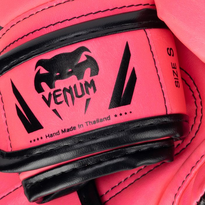 Venum Elite Boxing fluo pink children's boxing gloves 4