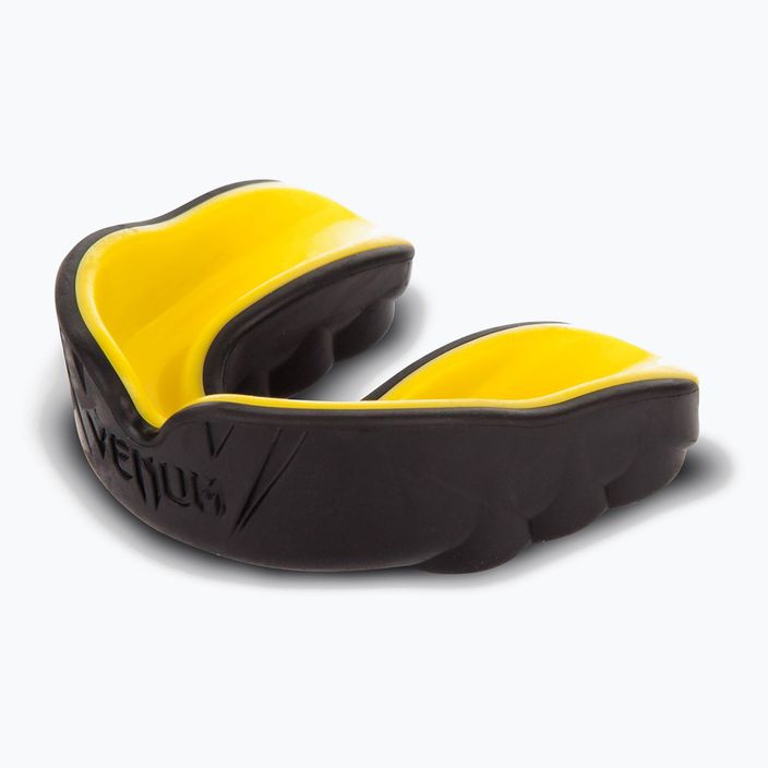 Venum Challenger single jaw protector black and yellow 0618 5