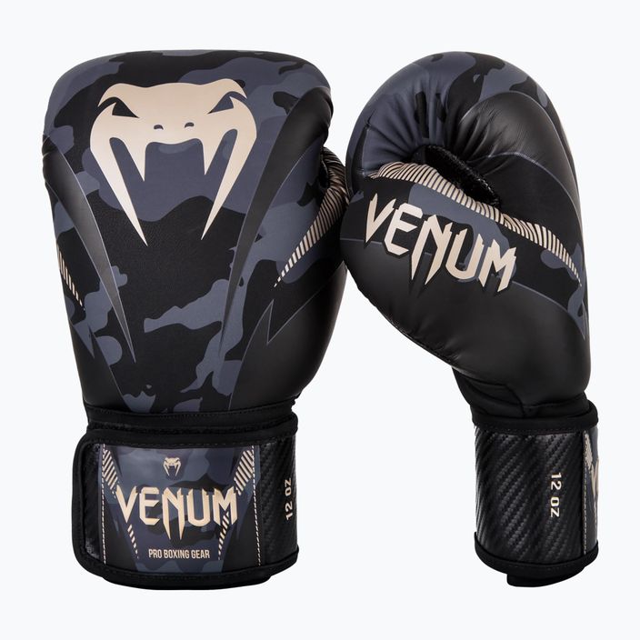 Venum Impact boxing gloves black-grey VENUM-03284-497 7