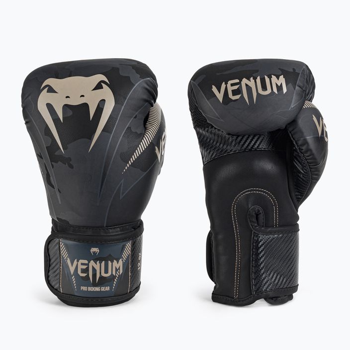 Venum Impact boxing gloves black-grey VENUM-03284-497 3