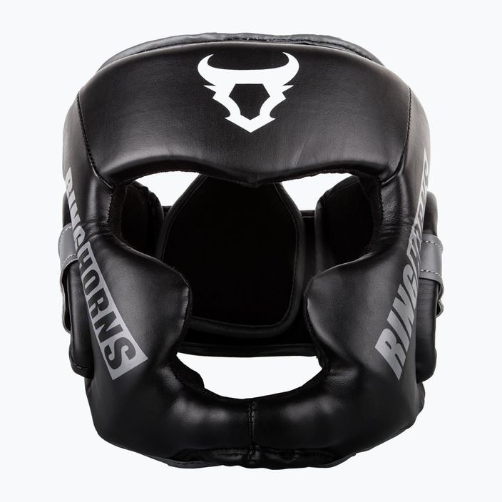 Ringhorns Charger Headgear men's boxing helmet black RH-00021-001 2